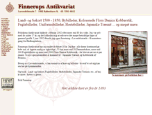 Tablet Screenshot of erikfinnerup.dk
